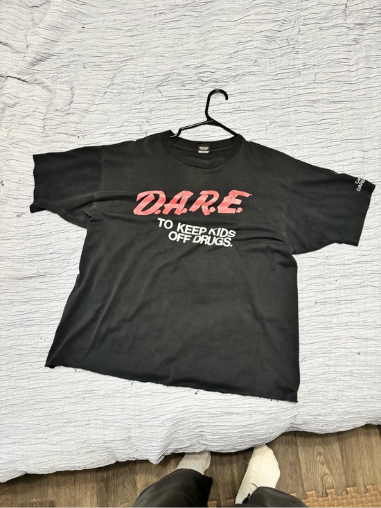 DARE Other - D.A.R.E. Black Short Sleeve Graphic Tee - D.A.R.E. Brand